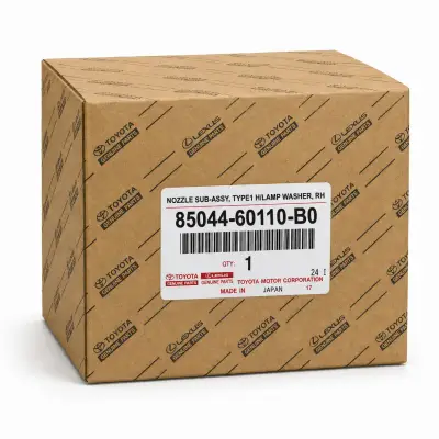 Toyota 8504460110B0 — Крышка форсунки омывателя фар правая — кадр 1